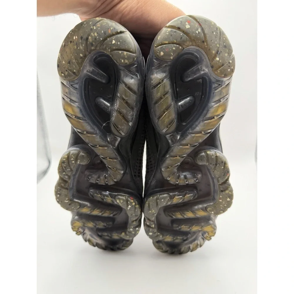 Nike Air VaporMax 2021 FK Youth Size 5.5Y Black Flyknit Running Shoes